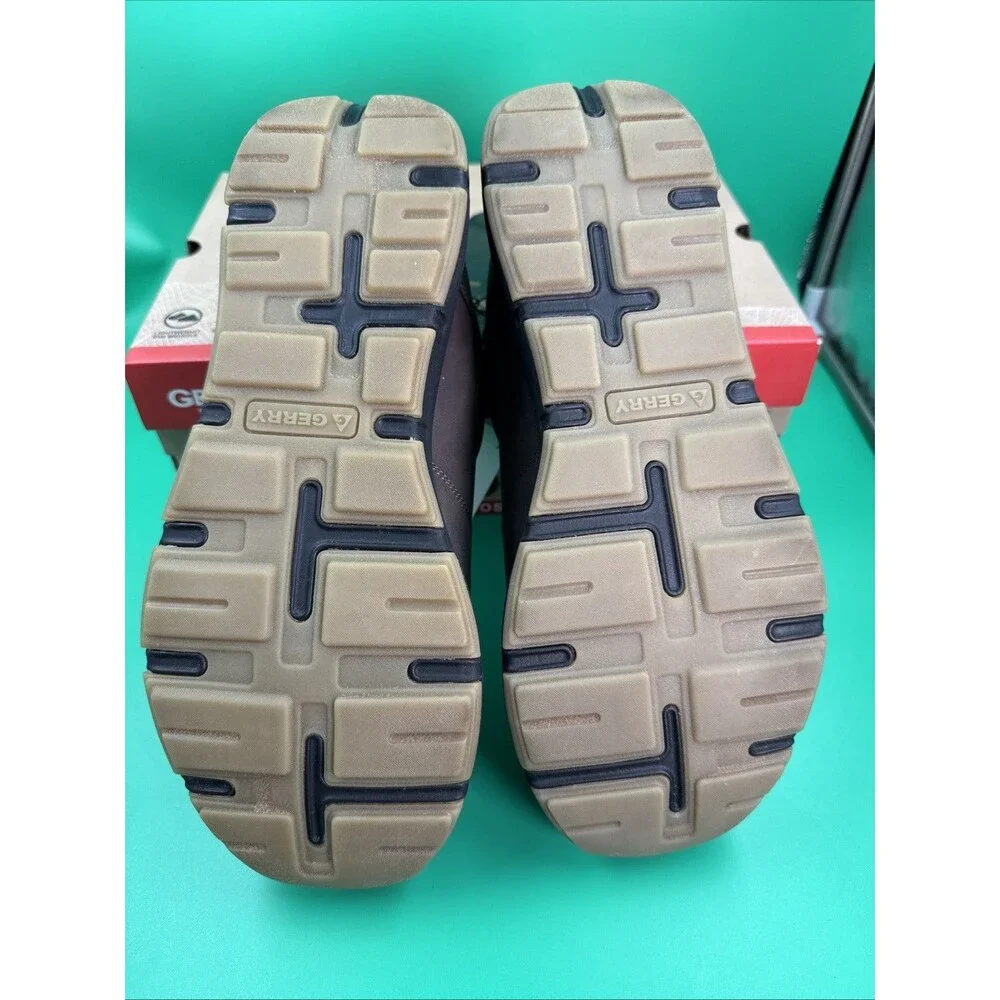 Gerry MOC II Men's Slip On Soft Lightweight Brown Shoes Size 12